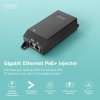 Digitus Zasilacz/Adapter PoE+ 802.3at aktywny max. 55V 30W 10/100/1000Mbps, transmisja do 100m